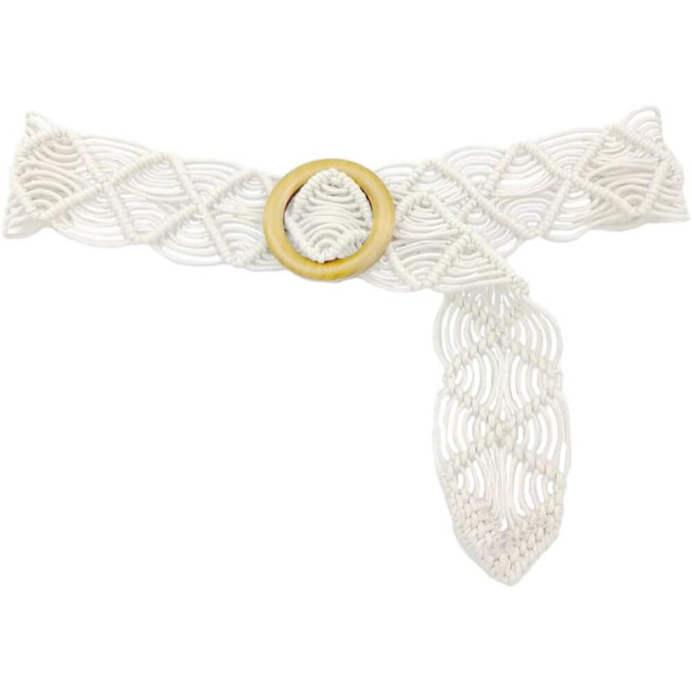 Women's Bohemian Style Rope Braid Waist Belt